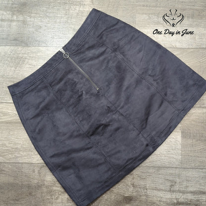 Old Navy Faux Suede Mini Skirt Size 12