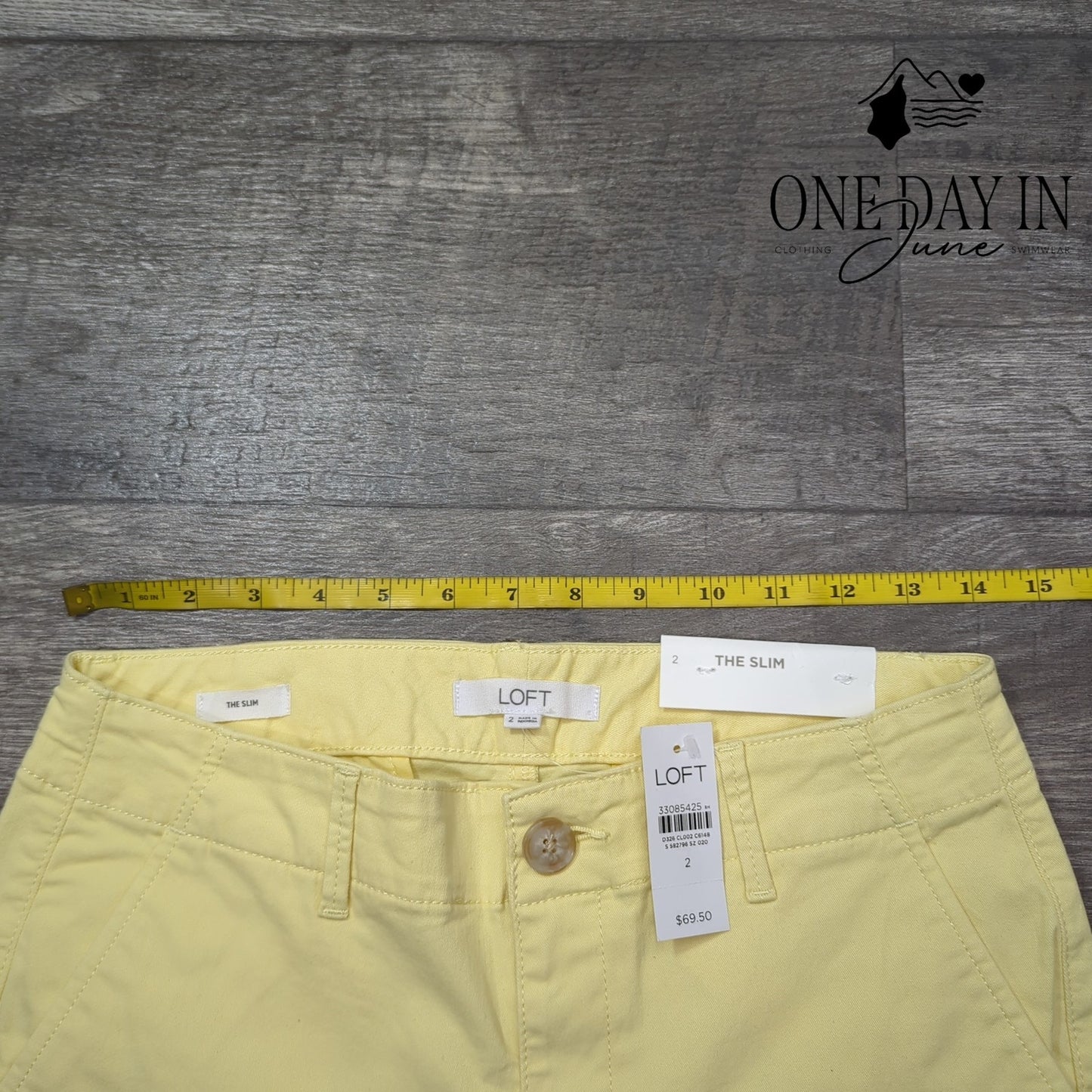 Loft The Slim Crop Jeans Size 2