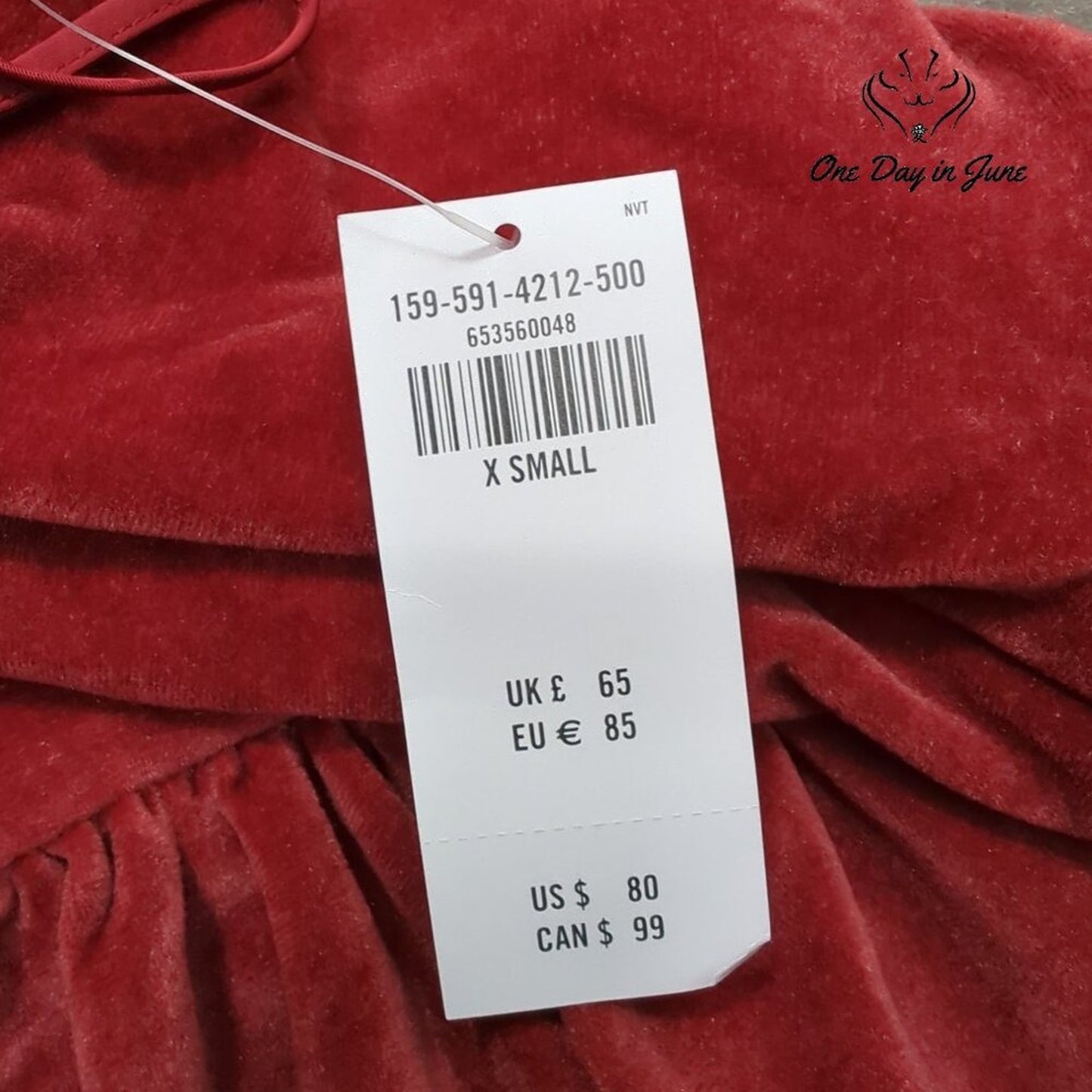 Abercrombie & Fitch Spaghetti Strap Velour Mini Dress Size XS