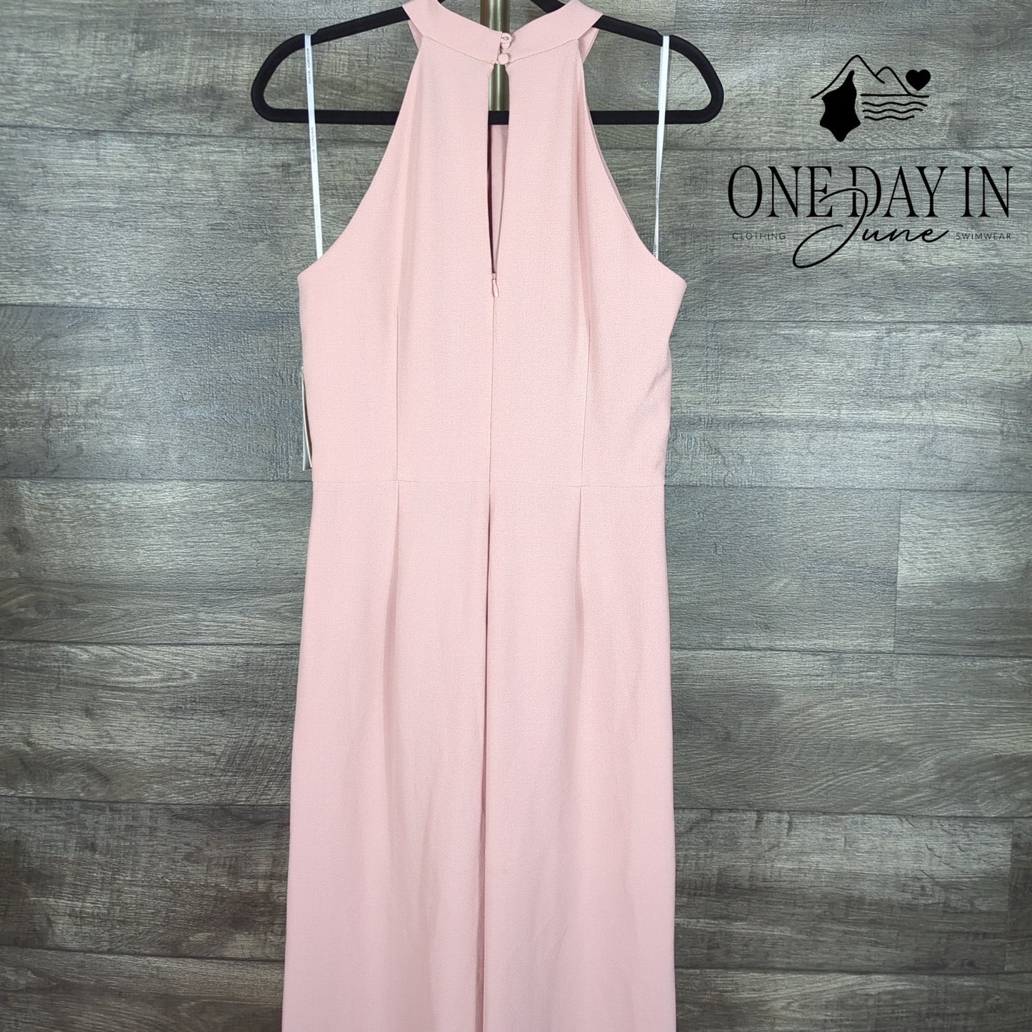 Julia Jordan High Neck Twist Front Jumpsuit Size 10