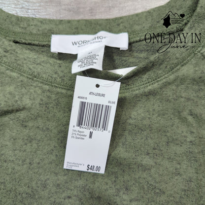 Workshop Long Sleeve Crew Neck Sweater Size M