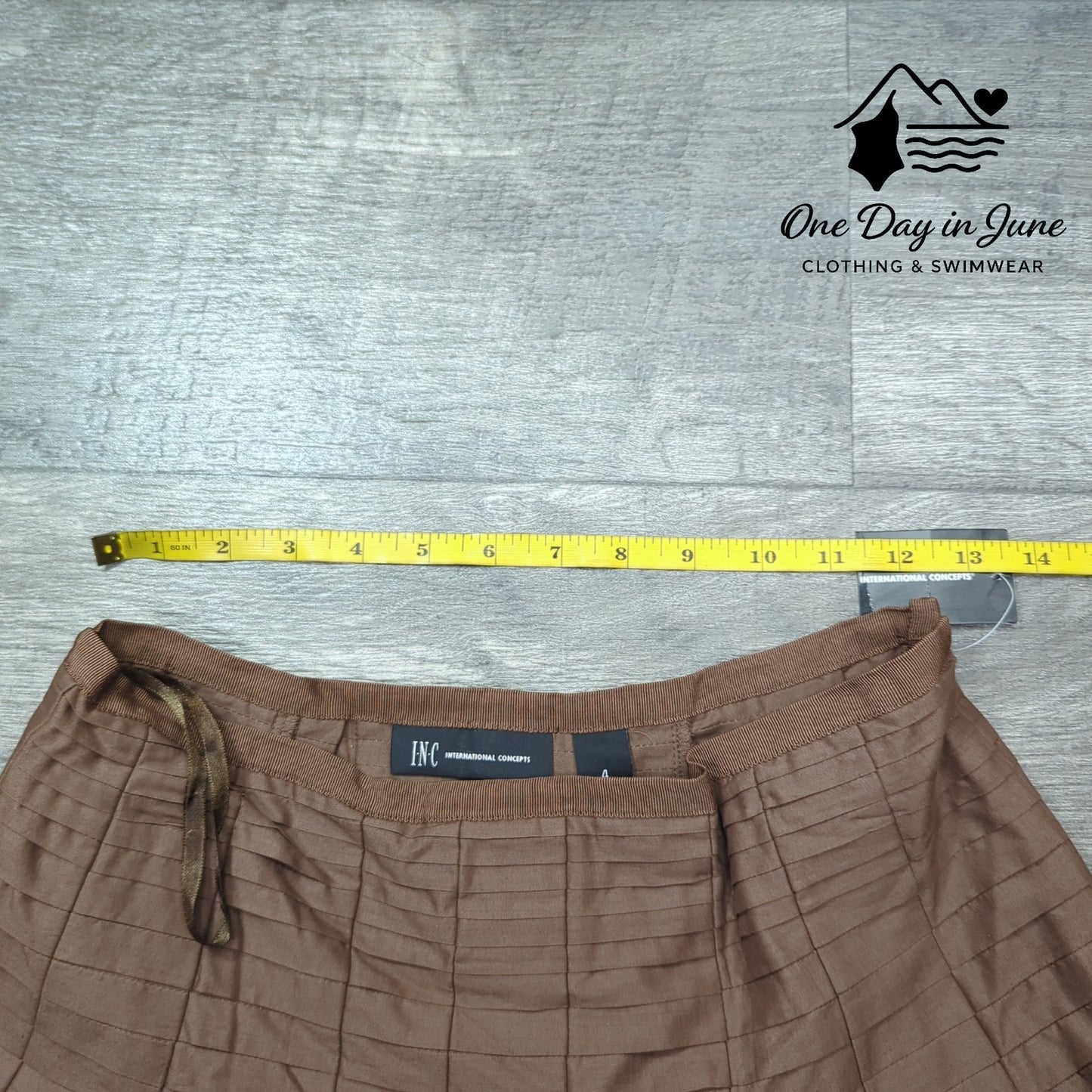 INC International Concepts Midi Skirt Size 4