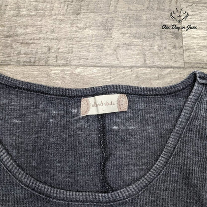 Altar'd State Women's Long Sleeve Christmas T Shirt Size L