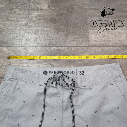 Freeworld Board Shorts Size 32