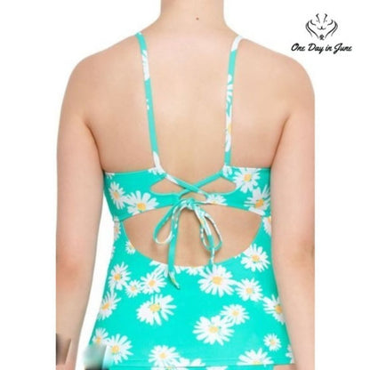 Arizona Jean Co. Juniors Floral Bikini Top Size S
