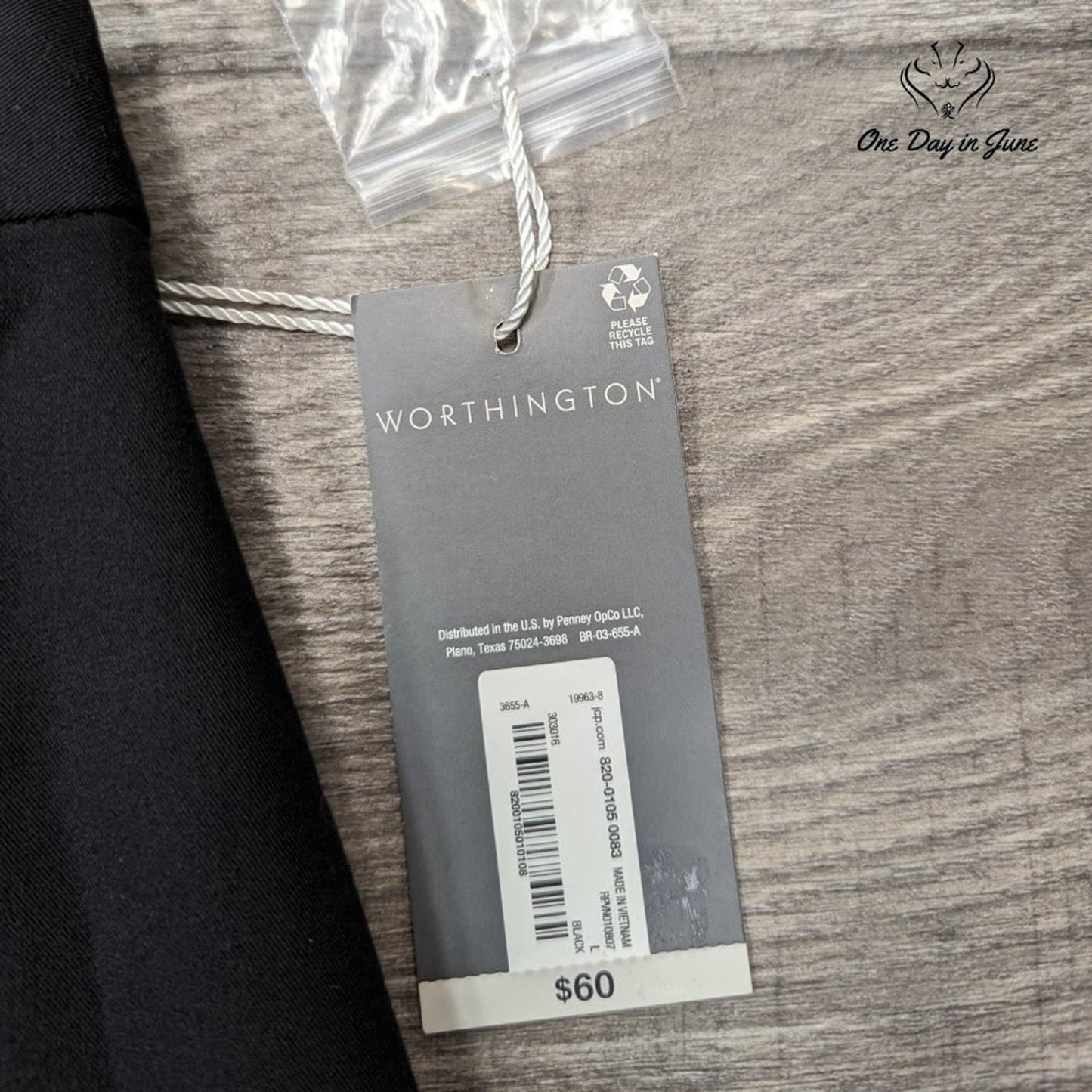 Worthington Front Slit Midi Skirt Size L