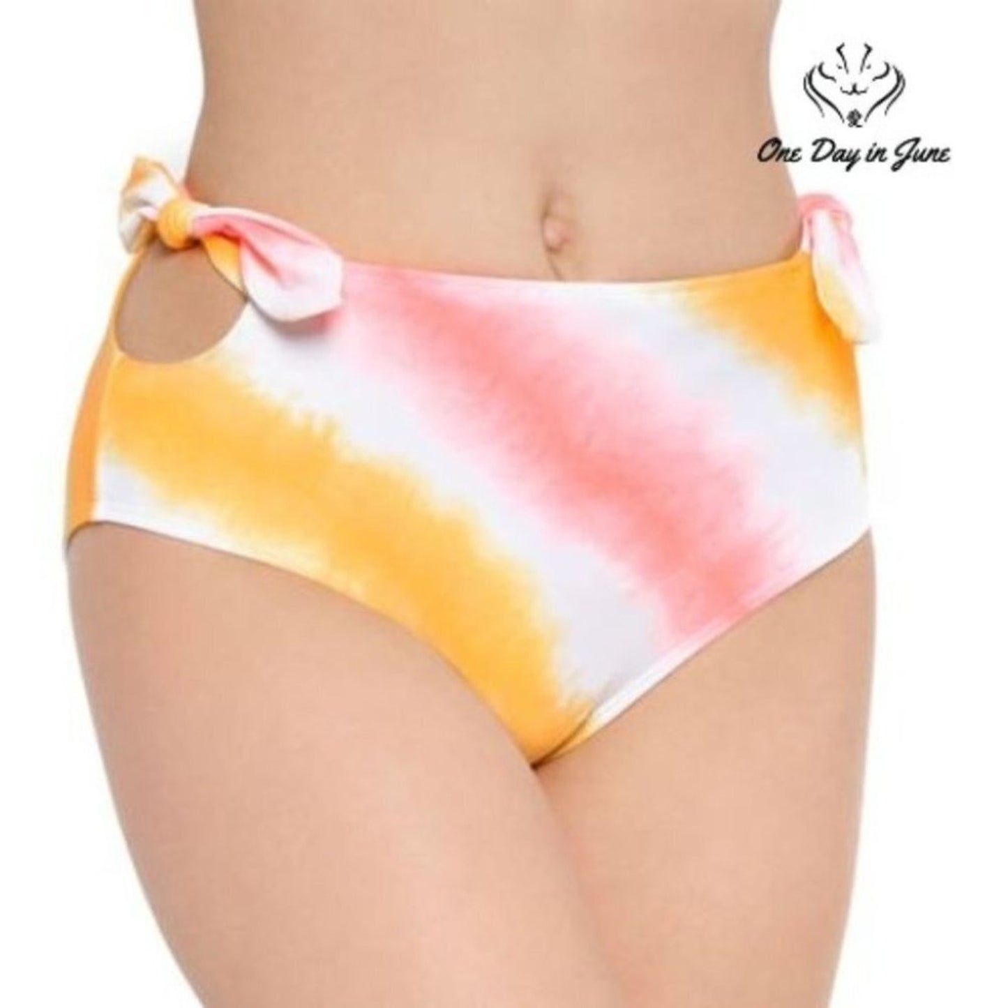 Arizona Jean Co. Juniors Tie Dye Bikini Bottom Size M