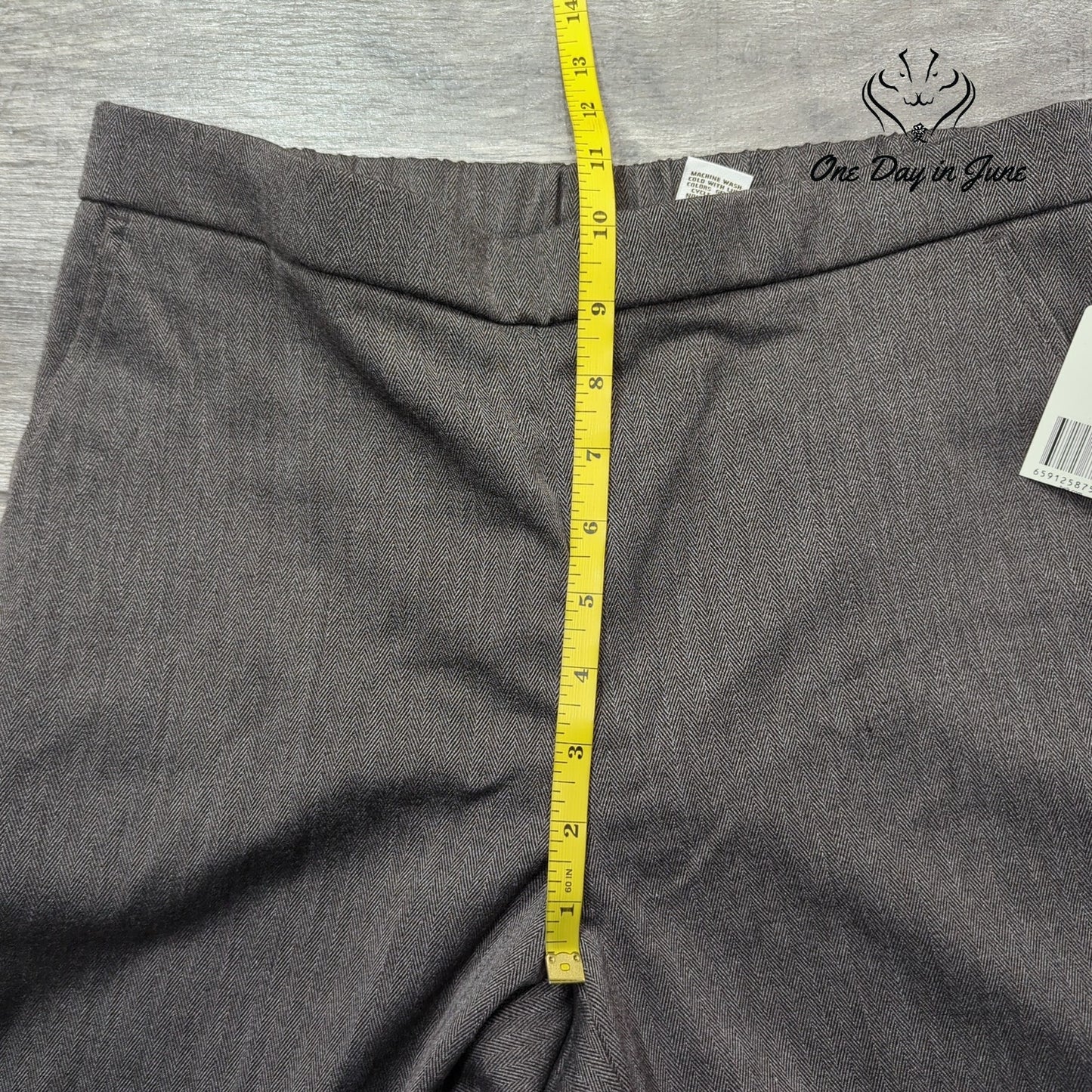 Kim Rogers Petite Pull On Straight Leg Pants Size 10P