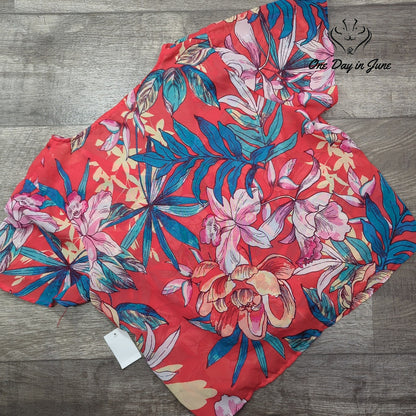 Charlotte Russe Short Sleeve Sheer Top Size XL