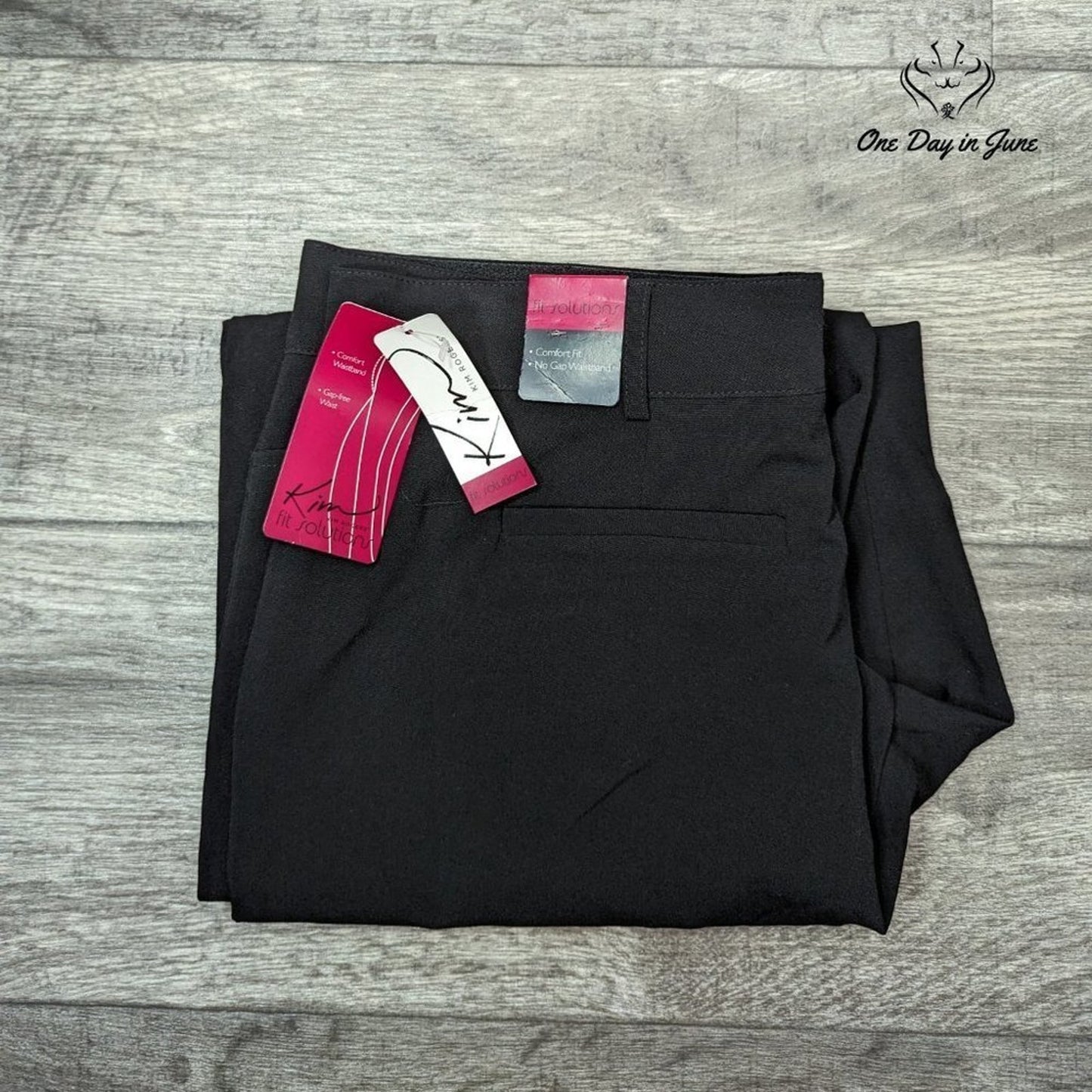 Kim Rogers Petite Fit Solutions Cropped Pants Size 12P