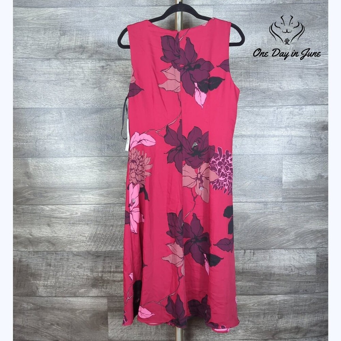 Liz Claiborne Sleeveless Floral Dress Size 10
