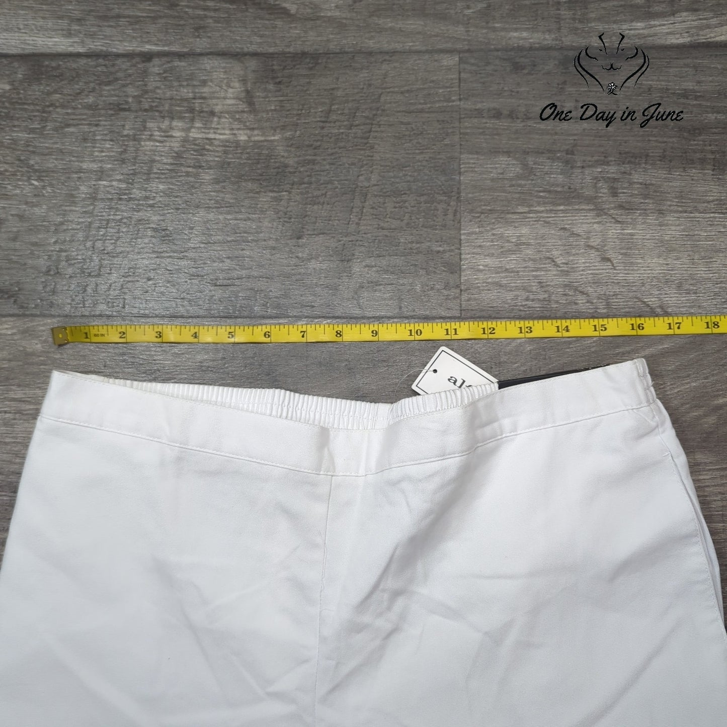 Alfred Dunner Turks & Caicos Capri Pants Size 14