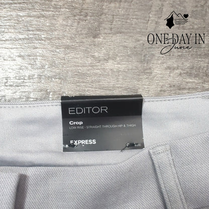 Express Editor Crop Low Rise Pants Size 10