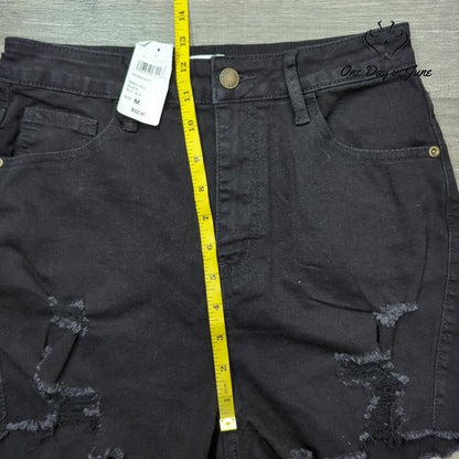 Windsor High Rise Denim Shorts Size M