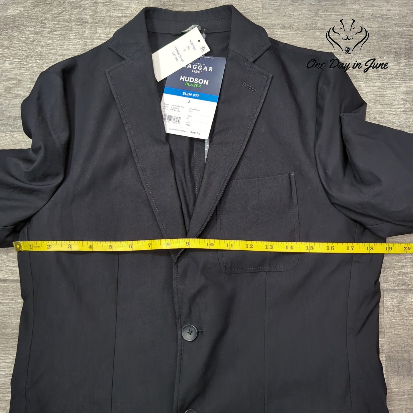 Haggar Hudson Slim Fit Blazer Size S