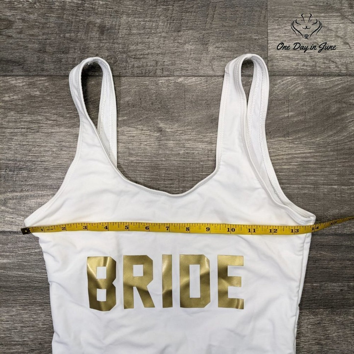 Elightvap Bride One Piece Swimsuit Size M