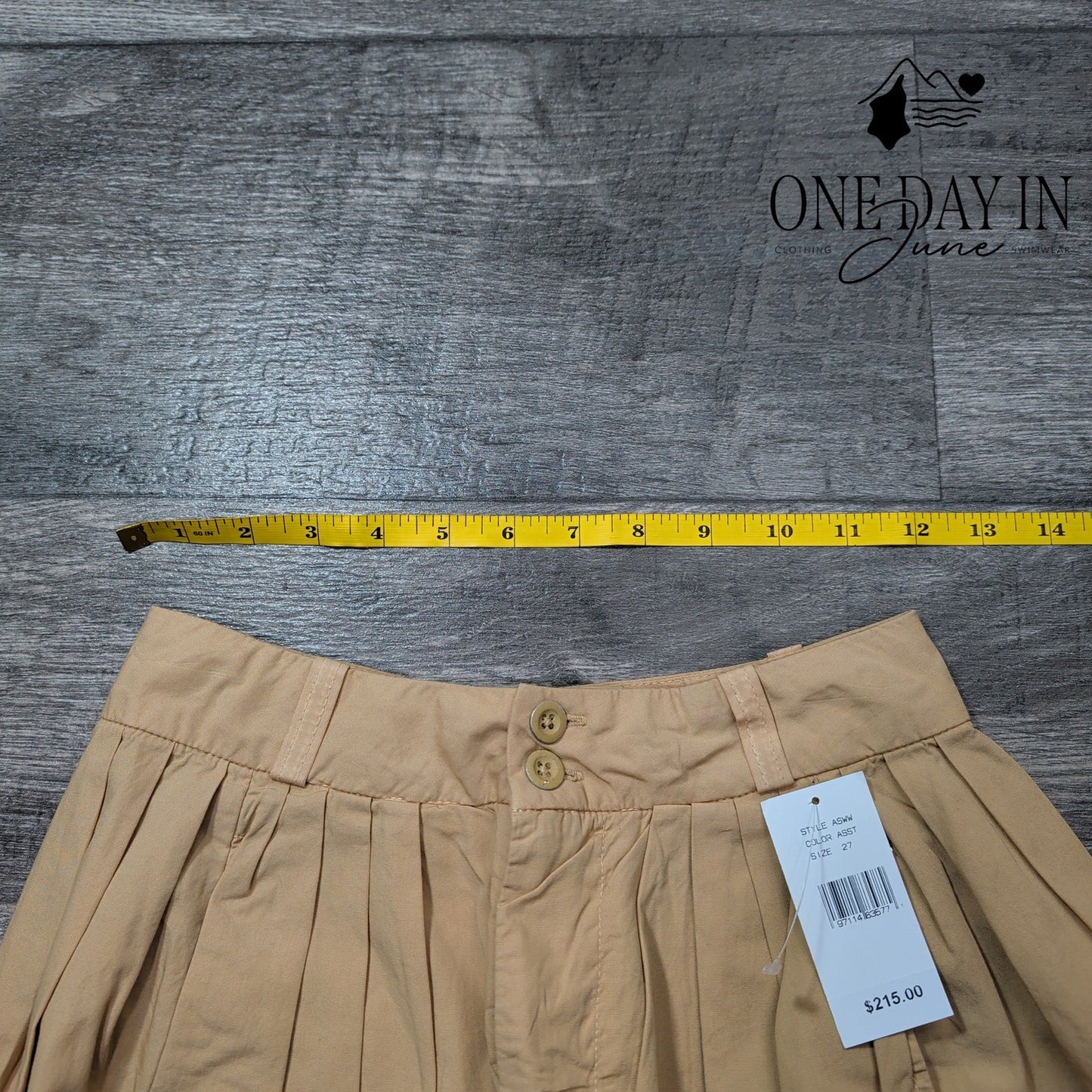 AG Adriano Goldschmied Hadley High Rise Pleated Culotte Pants NWT Size 4 (27)