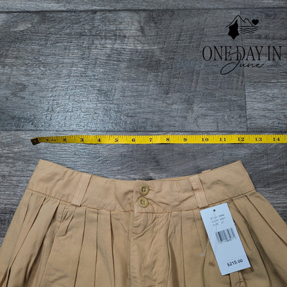 AG Adriano Goldschmied Hadley High Rise Pleated Culotte Pants NWT Size 4 (27)