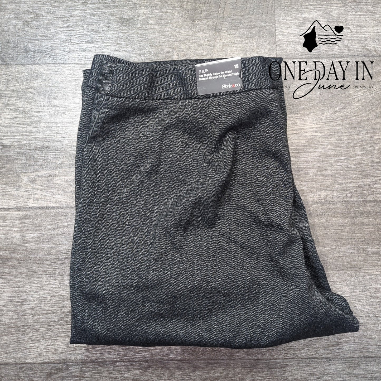 Style & Co. Julie Trouser Pants Size 18