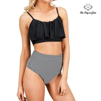 Cupshe Falbala Design Bikini Size M