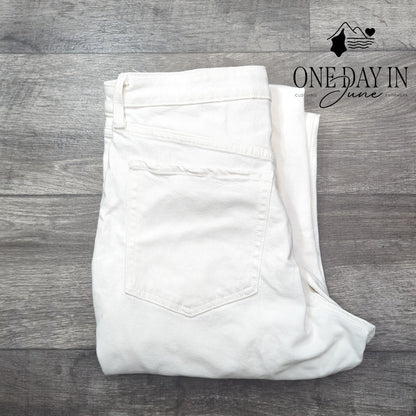 Old Navy High Rise OG Loose Distressed Jeans Size 14