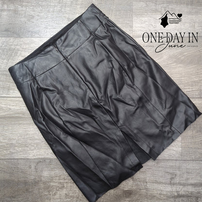 Express Faux Leather Pencil Skirt Size 4