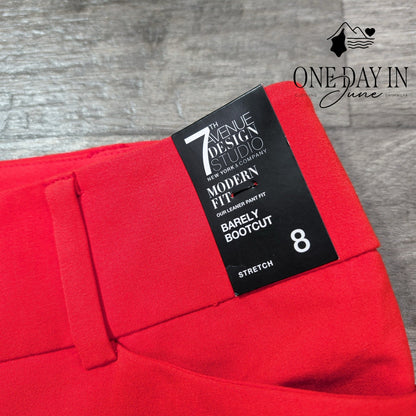 New York & Company 7th Ave Barley Bootcut Pants Size 8