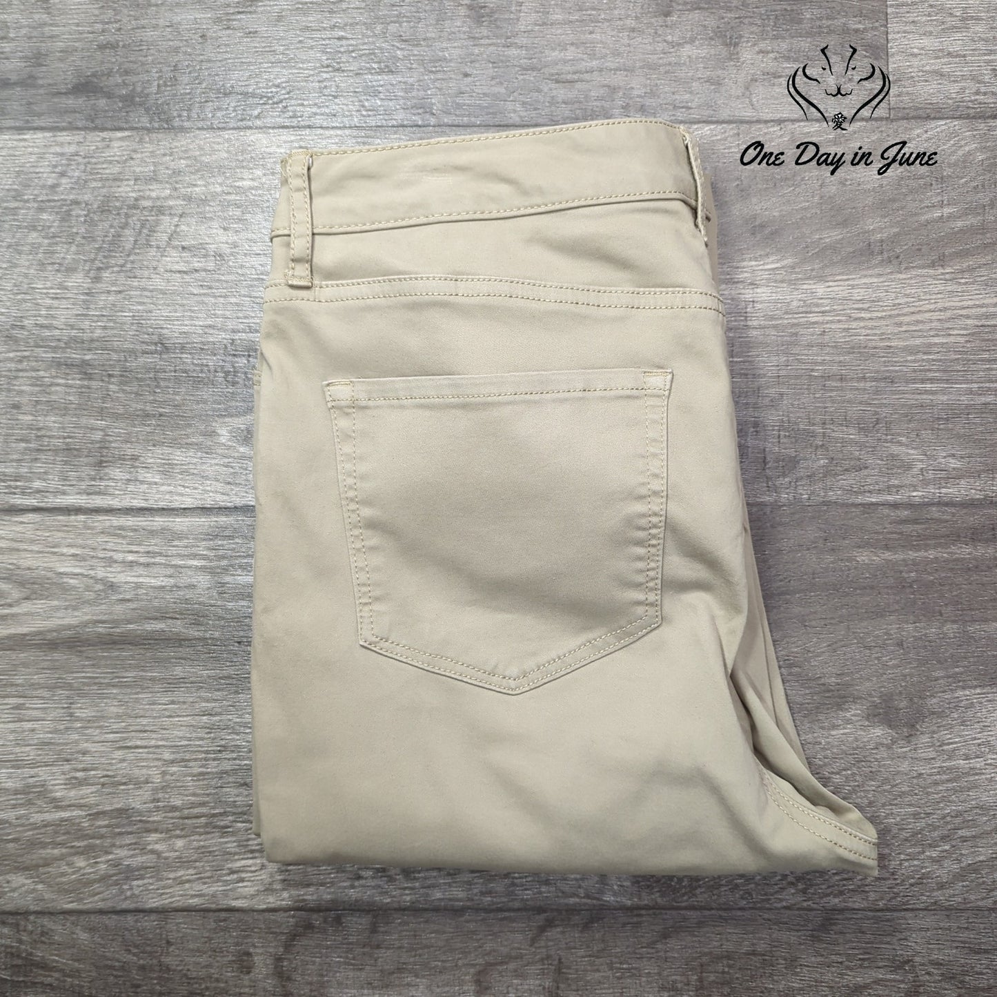 Kaari Blue Mid Rise Skinny Ankle Pants Size 14