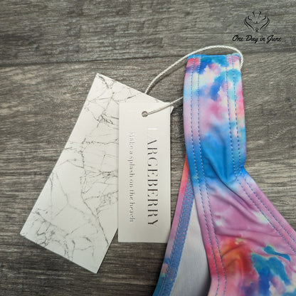 Largeberry Crop Top Bikini Swimsuit Size L