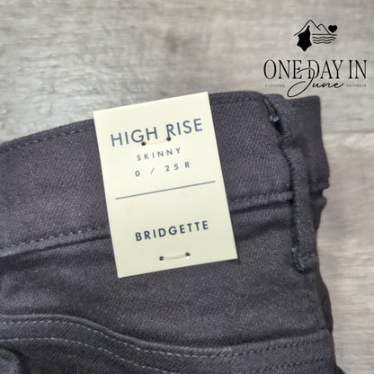 Lucky Brand Bridgette High Rise Skinny Jeans Size 0