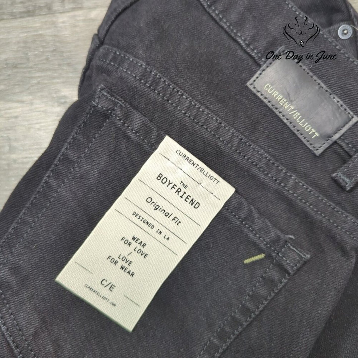 Current/Elliot The Boyfriend Original Fit Jeans Size 26 (2)