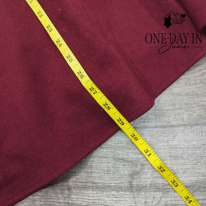 Tanming Wool Layered Midi Skirt Size XL