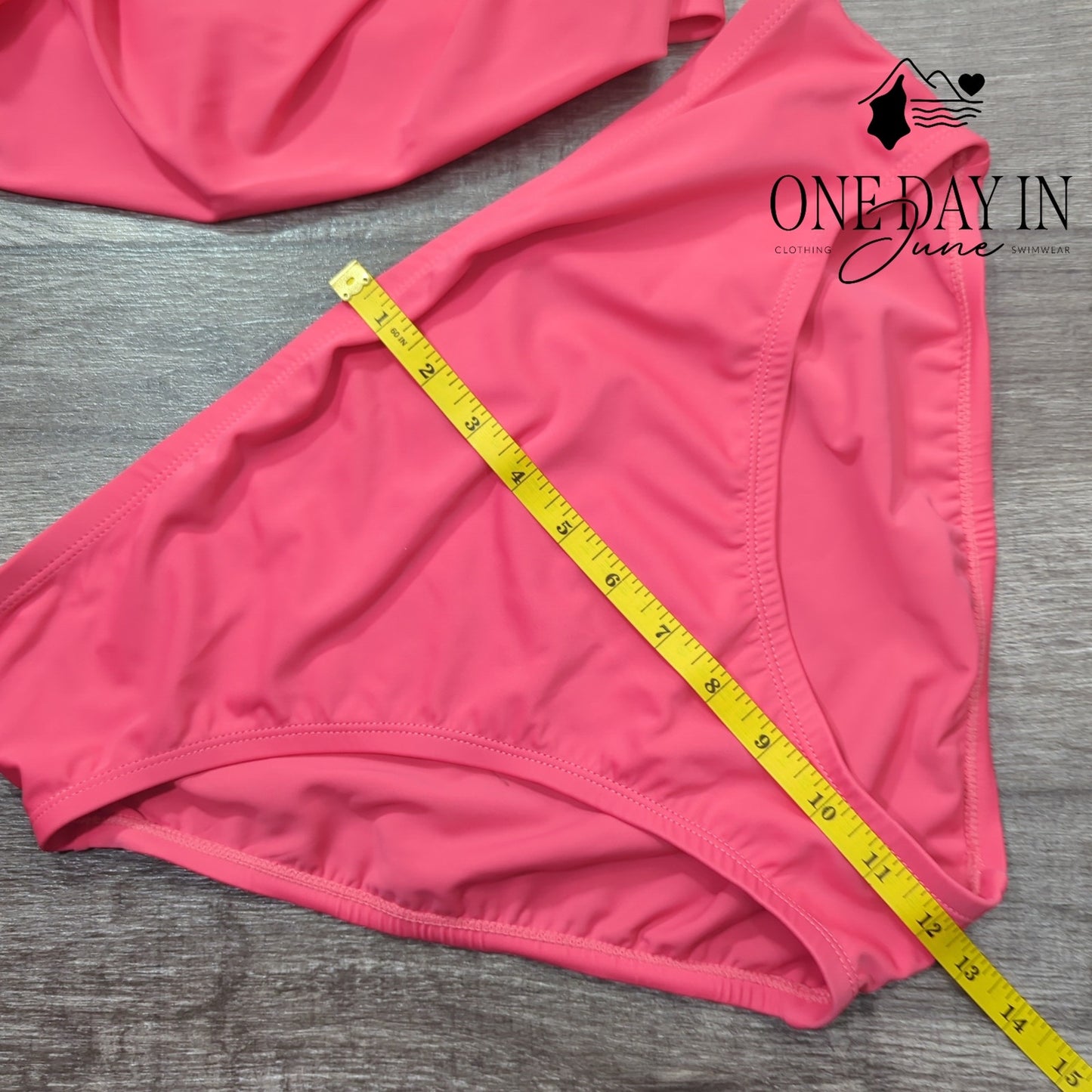 Ellen Tracy Ruffle Tankini Swimsuit Size 14