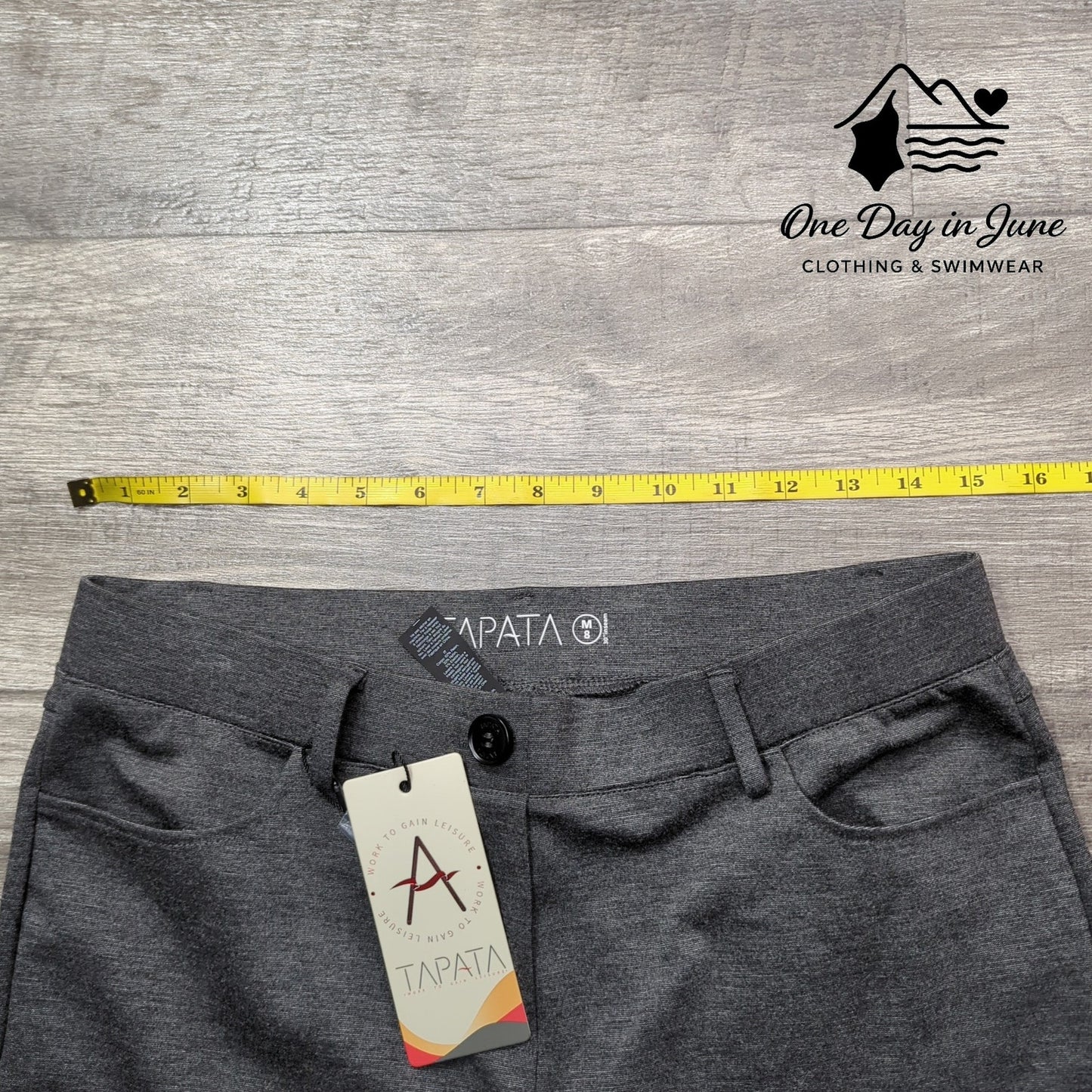 Tapata Stretchy Straight Leg Pants Size M