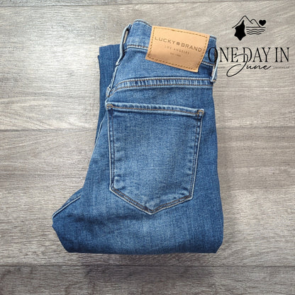 Lucky Brand Bridgette High Rise Skinny Jeans Size 0
