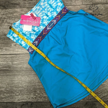 Gossip Girl Rash Guard Swim Top Size M