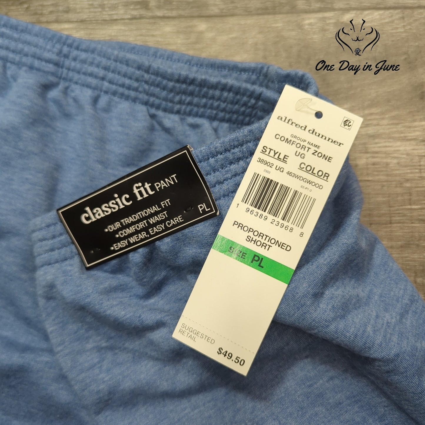 Alfred Dunner Petite Proportioned Short Pull On Pants Size PL