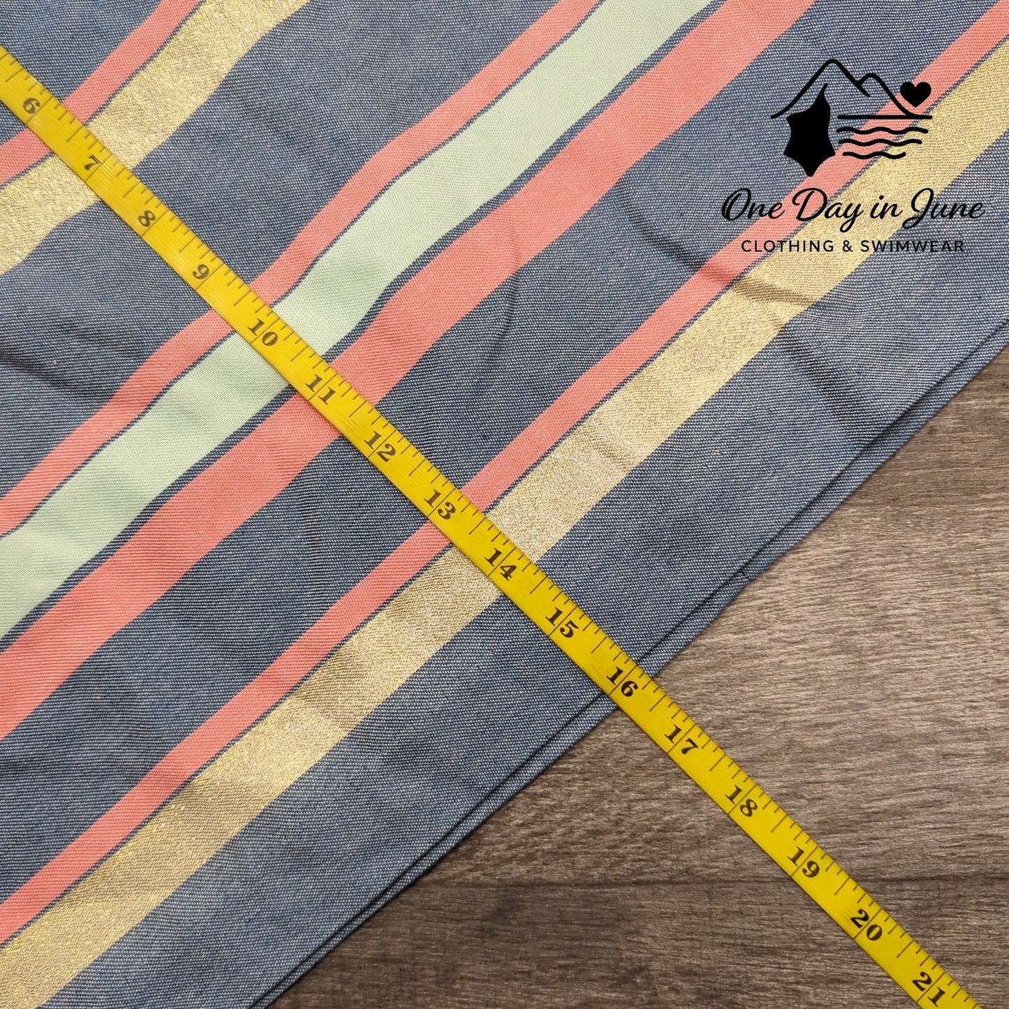 Gap Striped Lined Mini Skirt Size 10