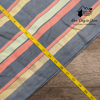 Gap Striped Lined Mini Skirt Size 10