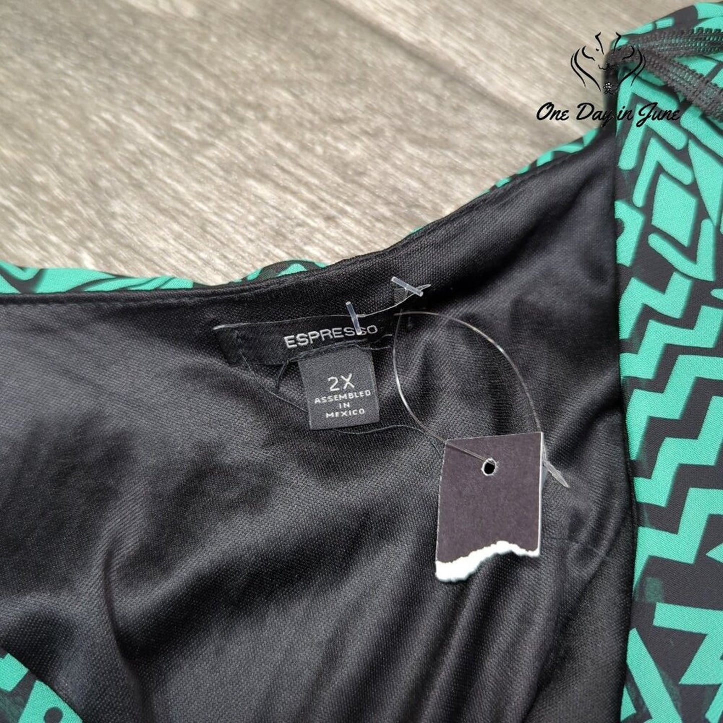 Espresso Sleeveless Short Dress Size 2X