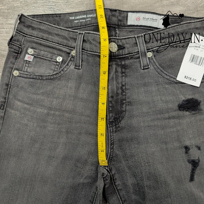 AG Adriano Goldschmied Legging Ankle Jeans Distressed Skinny NWT $215 Size 4 (27