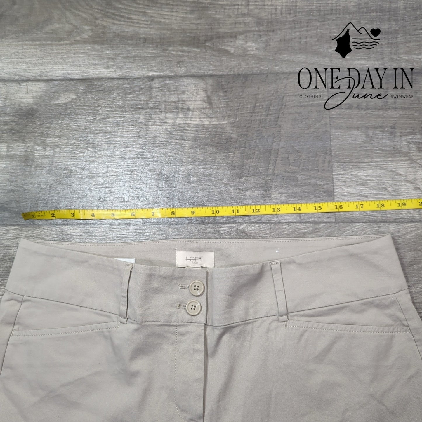 Loft Original Crop Pants Size 12