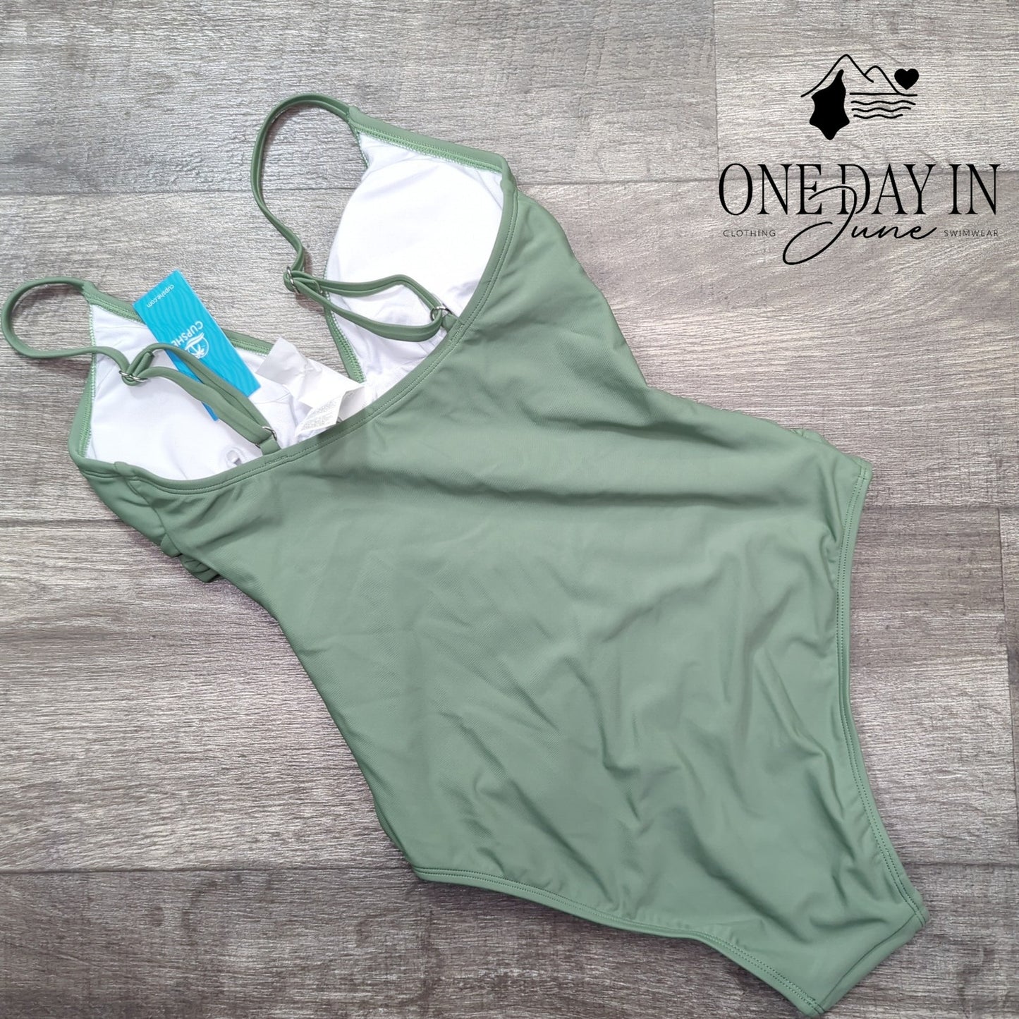 Cupshe Tummy Control One Piece Swimsuit Size S