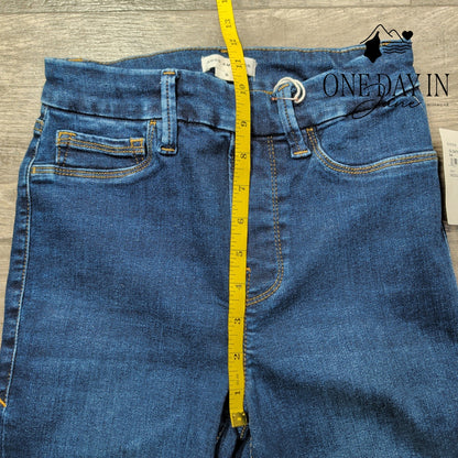 Good American Power Stretch Pull On Skinny Jeans Indigo491 NWT Size S