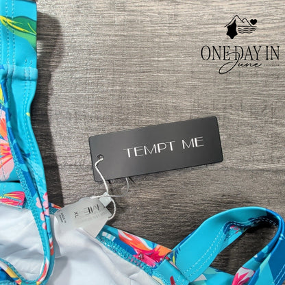 Tempt Me Floral One Piece Swimsuit Size XL