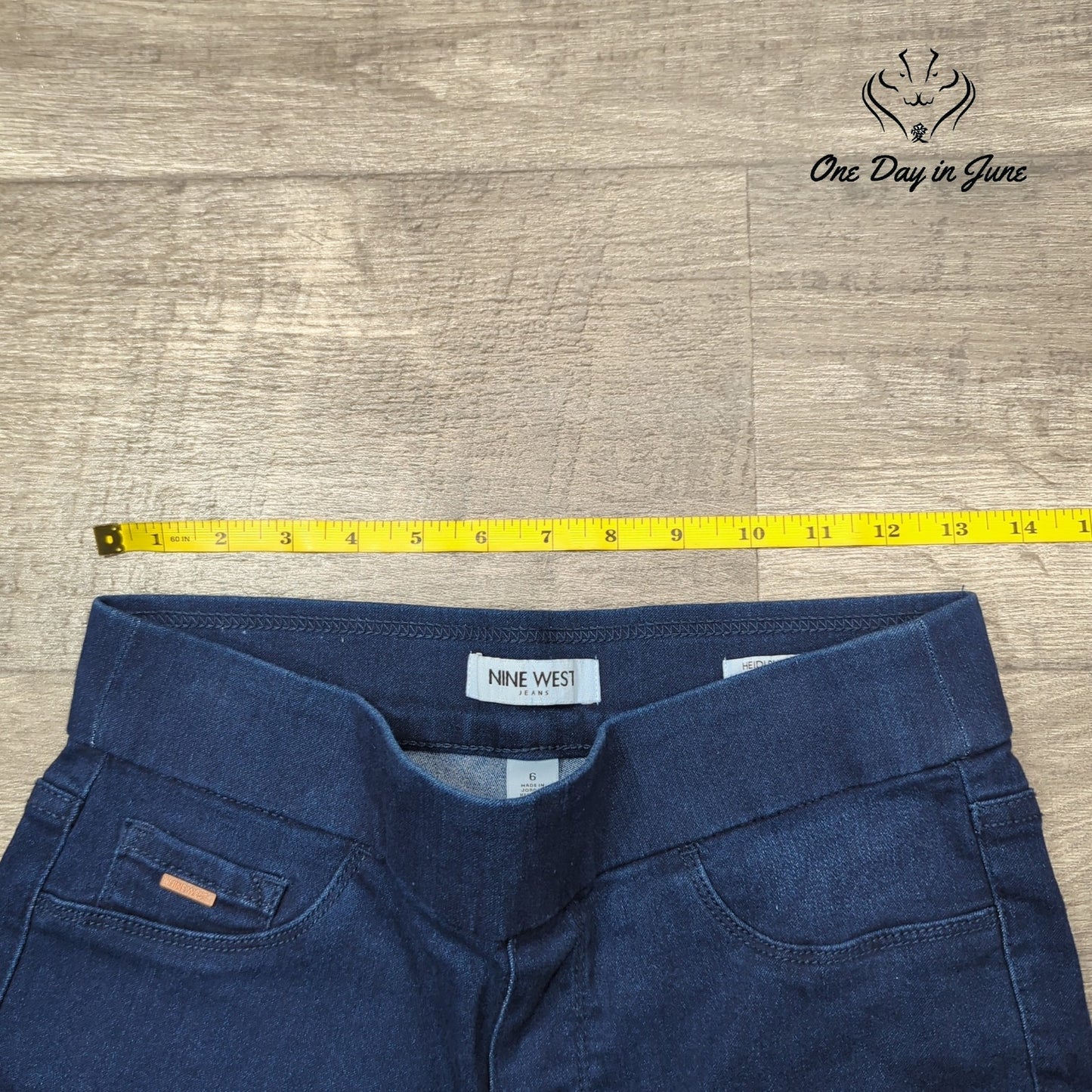 Nine West Pull On Skinny Jeans Size 6