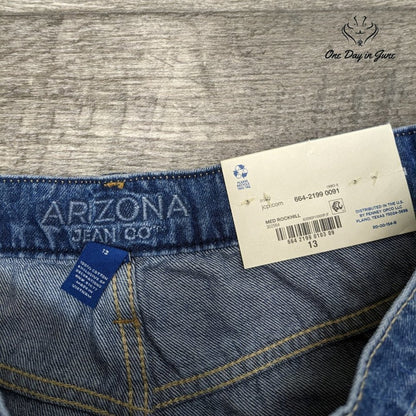 Arizona Jean Co. Juniors Highest Rise Balloon Jeans Size 13