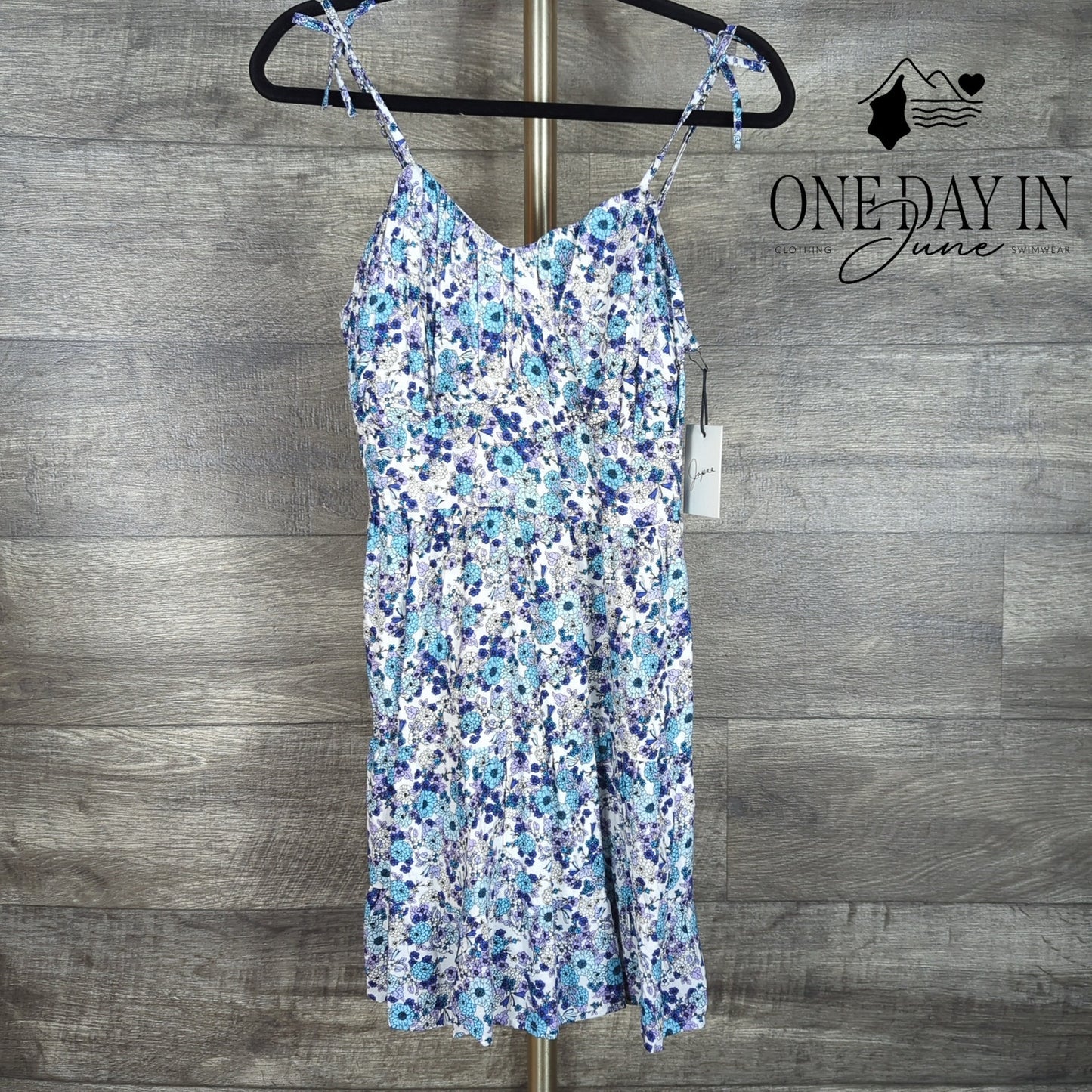 Japna Tie Strap Summer Mini Dress Size L
