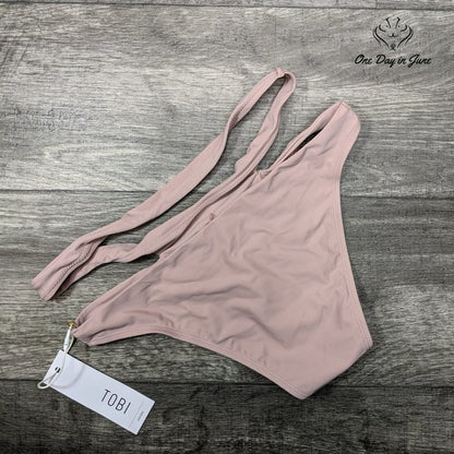Tobi Strappy Bikini Bottom Swimsuit Size M