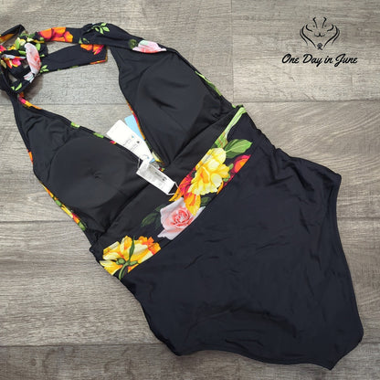 Cupshe Halter One Piece Swimsuit Size XL